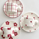Axya Korean Style Ceramic Coffee Tea Mug Set
