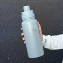 Axyaa Stainless Steel Vacuum Insulated Bottle with Straw - 800/1000ML
