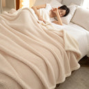 Axyaa Luxury Velvet Blanket, Double-Sided Plush Bed Cover, Warm & Thick Bedspread