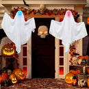 Axyaa LED Flying Ghost Decor: Cute Halloween Outdoor Haunted House Decorations