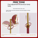 Axyaa Nordic Red Cob Floor Lamp: Height & Angle Adjustable, Eye Protection Standing Light
