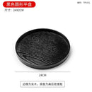 Wooden Kitchen Storage Tray by Axyaa: Stylish Round Tray for Home Decor, Tea, Coffee, Snacks & Cosmetics.