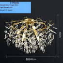 Axyaa Crystal Sky Chandelier: Elegant Ceiling Lighting for Hotel, Bedroom, Restaurant, Bar Counter