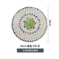 Axyaa Seashell Tray: Japanese-Inspired Round Storage Plate for Stylish Home Organization