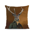 Axyaa Deer Elk Pillow Case - Elegant Home Decor Sofa Cushion Cover