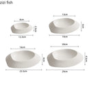 Axya Stoneware Dinner Plates Set for Elegant Dining Experience