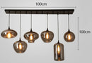 Axyaa LED Pendant Light Chandeliers for Modern Home Decor & Indoor Lighting