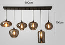 Axyaa Modern LED Pendant Chandeliers for Living Room and Dining Room Lighting