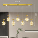 Axyaa Modern LED Pendant Chandeliers for Living Room Ceiling Light Dining Lamp