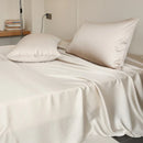 Axyaa 100% Silk Luxury Bed Sheet Set - Twin to King Sizes
