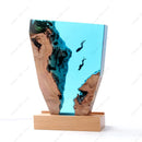 Axyaa LED Deep Sea Diving Lamp: Illuminated Underwater Landscape Ornament