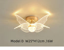 Nordic Acrylic LED Ceiling Light for Bedroom by Axyaa - Creative Fixture
