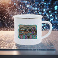 Easter Rabbit Car Enamel Mug Set by Axyaa