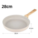 Axyaa Nonstick Wok Pan for Gas & Induction Cooktops - Ceramic Coating