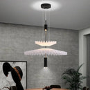 Axyaa Modern Pleated Chandelier for Restaurant & Bar Counters