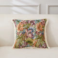Axyaa Retro Cotton & Linen Throw Pillowcase 45x45 - Yarn-Dyed Jacquard Cover