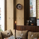 Axyaa Walnut Wood Glass Wall Sconce: Modern Vintage Wabi-sabi Style Lighting