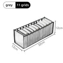 Axyaa Wardrobe Organizer Box Set for Clothes, Bras, Underwear, Socks - Breathable Mesh Bags