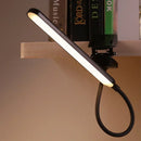 Axyaa LED Reading Light Clamp 3 Color 10 Brightness Desk Lamp Gooseneck Book Kids Night Light