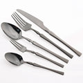 Axyaa Gold Stainless Steel Cutlery Set for Dining and Desserts