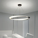 Axyaa Geometric LED Pendant Lights: Modern Nordic Minimalist Suspension Lamp for Home and Restaurant.