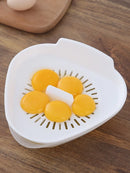 Axya Egg Separator Plus Size Baking Tool - Triangular Design for Egg White & Yolk