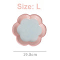 Axyaa Cat Flower Dinner Plates Hand-painted Kitten Home Tableware