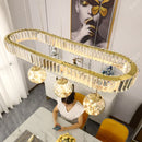 Axyaa Modern Pendant Light Chandelier for Dining Room & Living Room