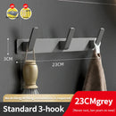 Axyaa Over-the-Door Hooks Storage Shelf - Bathroom Kitchen Wall Hanger Organizer