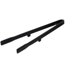 Axyaa Silicone Toast Tongs: Non-Slip Kitchen Cooking Tool Clamp BBQ Salad Trivet