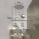 Axyaa Modern LED Chandelier Pendant Light Ceiling Lamp for Stylish Indoor Dining Room