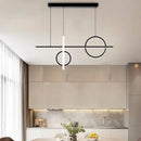 Axyaa Black Golden LED Chandelier for Home Indoor Lighting in Bedroom, Dining Room, Kitchen, Hotel.