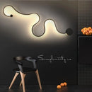 Axyaa LED Line Wall Lamp - Modern Minimalist Decor for Home and Office