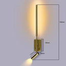 Axyaa Long Rotating Wall Lamp for Bedroom and Living Room