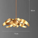 Axyaa Modern LED Pendant Chandeliers for Living and Dining Room Lighting