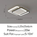 Axyaa Crystal Ceiling Lamp: Nordic Minimalist LED Lighting for Living Room, Bedroom & Hallway