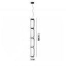 Axyaa Modern Glass LED Pendant Light for Dining Room Decoration
