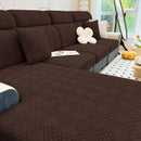 Axyaa Navy Stretch Sofa Covers for Loveseat Large Size - Washable & Fashionable