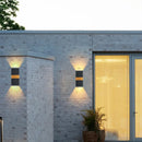 LED Staircase Wall Sconce by Axyaa - Waterproof Outdoor Entrance Lamp