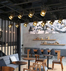 Axyaa Retro Industrial Ceiling Pendant Light Rotation E27 Spotlight for Home and Bar