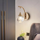 Axyaa Crystal Ball Wall Lamp: Elegant LED Decorative Lighting for Home Décor