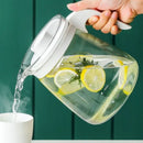 Axyaa Glass Kettle: High Temp Resistance Water Bottle, Transparent Teapot, Coffee Jug
