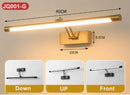 Axyaa Golden Bathroom Wall Sconces Mirror Cabinet Wall Lighting