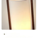 Axyaa Solid Wood Table Lamp - Japanese Wabi-sabi Style Minimalist Bedroom Living Room Decor