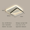 Axyaa Modern Semicircle LED Ceiling Lamp for Home Decor and Lighting