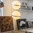 Axyaa LED Floor Lamp, Remote Control Dimming, Minimalist Nordic Design