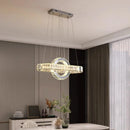 Axyaa Modern Glass Pendant Chandeliers for Living and Dining Rooms