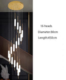 Axyaa Modern LED Chandeliers for Dining Room Pendant Lights Hanging Lamps