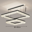 Axyaa Modern Pendant Light for Dining Room Ceiling Chandelier LED Lighting