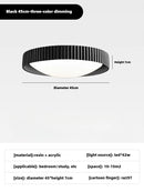 Axyaa Nordic LED Ceiling Light - Minimalist Design for Modern Living Room and Bedroom